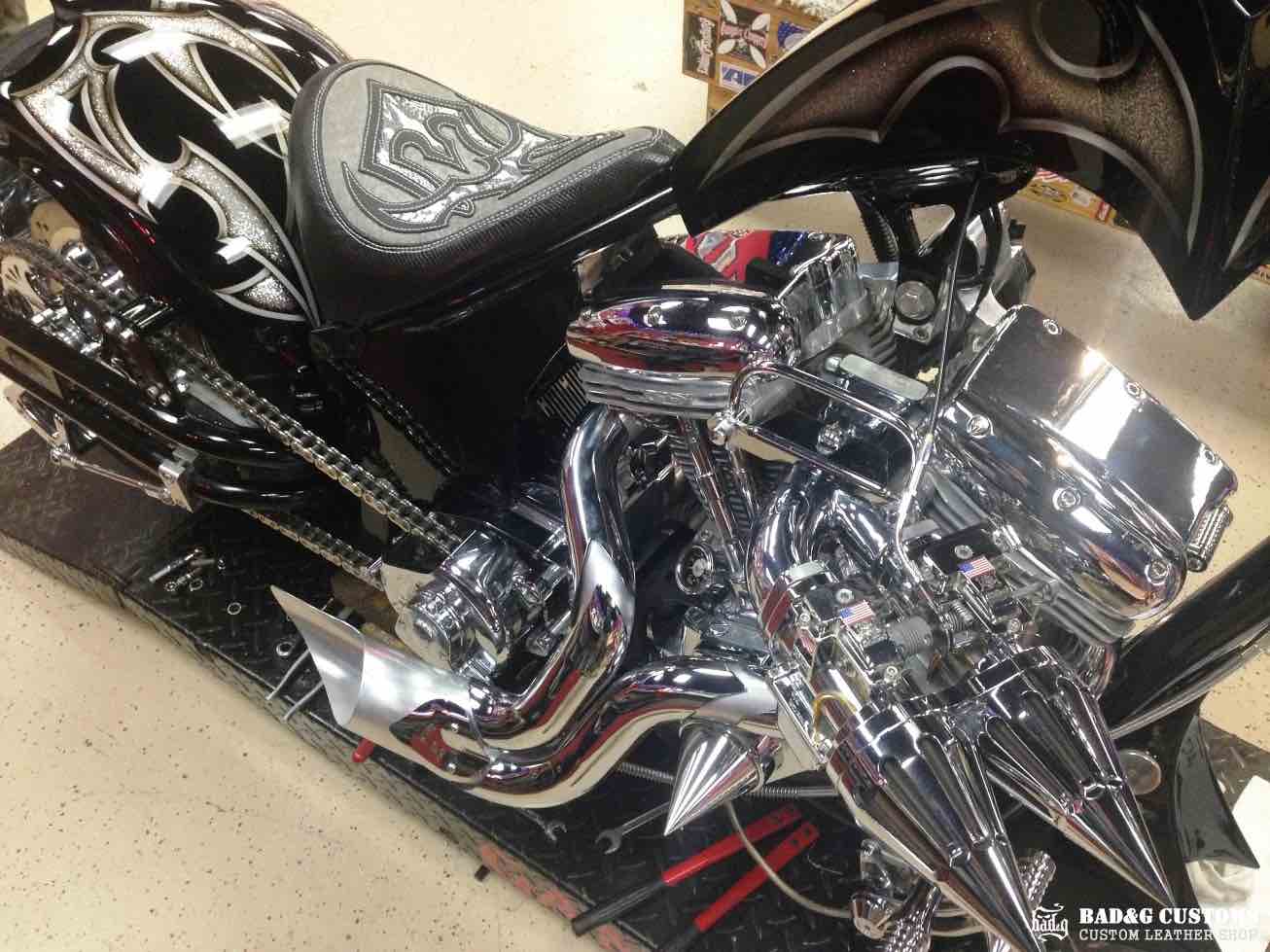 Gangster Choppers Custom Seat