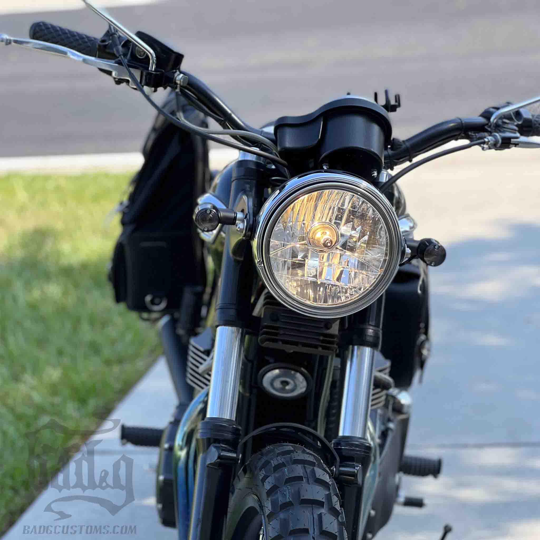 Upgrade your ride with the URB03 Rolltop Backpack Saddlebag. Unique design enables quick conversion from saddlebag to backpack. Hand crafted in USA with premium veg tan water buffalo leather, waxed canvas and stainless steel hardware. Durable and stylish, it's the perfect fit for your motorcycle.