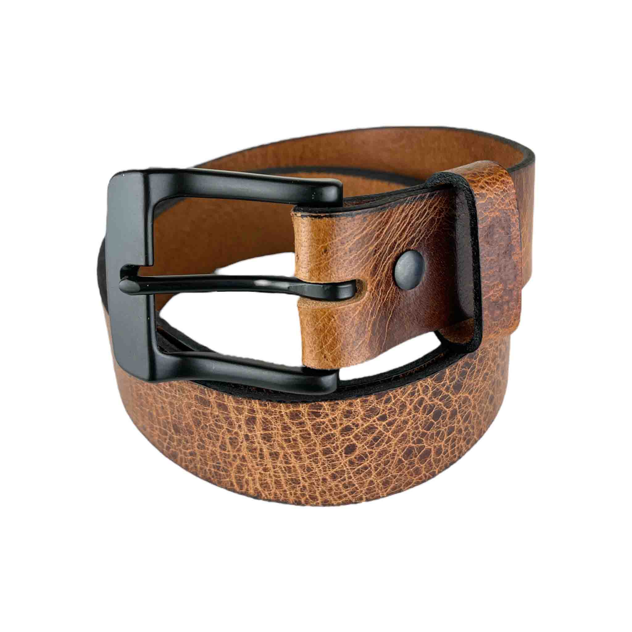 Introducing BAD&G CUSTOMS premium 1.5" Water Buffalo Leather Belts – a fusion of timeless craftsmanship and rugged elegance. Handcrafted with care, each belt showcases the unique character and durability of genuine water buffalo leather, known for its exceptional strength and natural grain patterns.