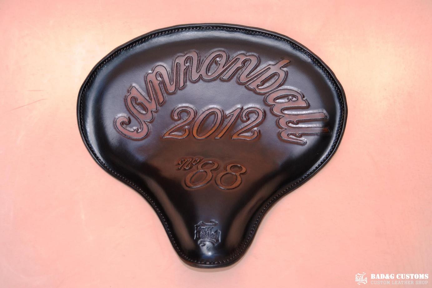 CANNONBALL PROVEN: The Doug Wothke #88 Seat & Saddlebag Set (1928 Indian Scout)