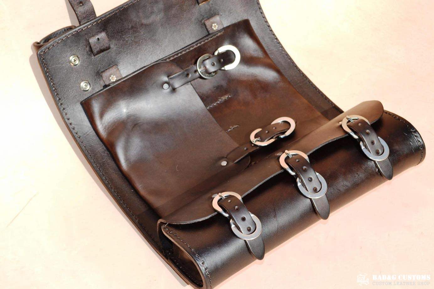 CANNONBALL PROVEN: The Doug Wothke #88 Seat & Saddlebag Set (1928 Indian Scout)